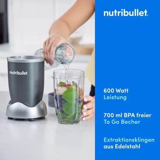 NutriBullet Original NB603DG 600W Turmixgép Smoothie Mixer Kompakt