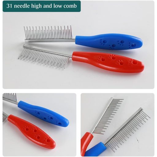 SEMINISMAR Četka za uklanjanje dlaka za pse i mačke, 31-zubni češalj za poddlaku