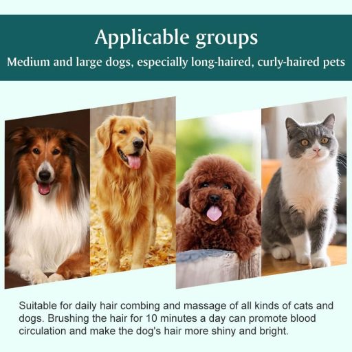 SEMINISMAR Četka za uklanjanje dlaka za pse i mačke, 31-zubni češalj za poddlaku