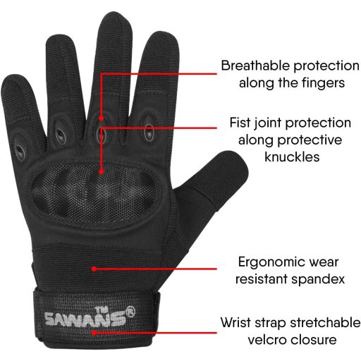 Mănuși moto SAWANS bărbați femei touchscreen pentru ciclism, drumeții, schi