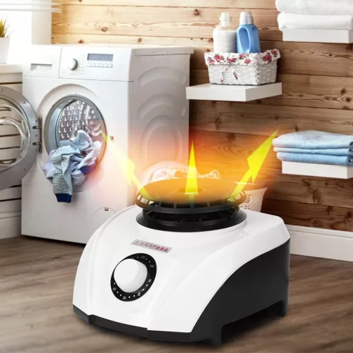Uxsiya 1200W Ruhaszárító Gép Csendes Elektromos Szárítógép 220V EU Csatlakozó