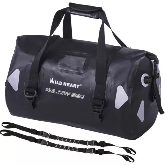   WILD HEART Vízálló Utazótáska PVC500D Dupla Alappal Kötéllel és Belső Zsebbel 40L 66L 100L Kajakozáshoz Kempingezéshez Motorozáshoz