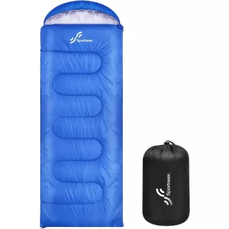   Sportneer Hálózsák Kempingezéshez - Könnyű Hordozható Felnőtt és Gyermek Alvózsák
