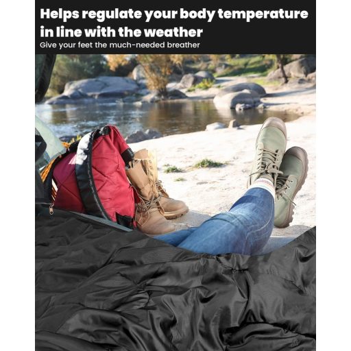 Sac de dormit ultralight Sportneer, 4 sezoane, pentru camping și drumeții.