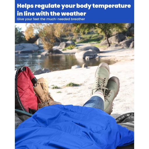 Sac de dormit Sportneer pentru adulți și copii, ușor și portabil, ideal pentru camping