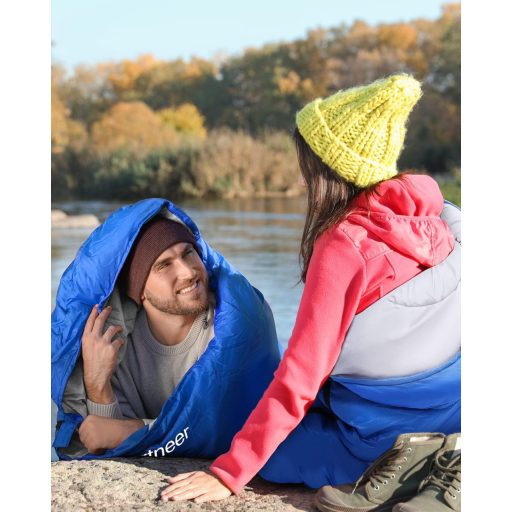 Sac de dormit Sportneer pentru adulți și copii, ușor și portabil, ideal pentru camping