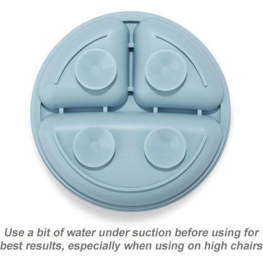 PandaEar szilikon tányér szett 3db tapadókorongos gyerek ételtálca BPA-mentes