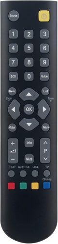 Telecomanda universală ALLIMITY RC200 pentru televizoare Hannspree - Compatibilă cu modelele HSG1189 SL40 HSG1187 SK42 SE40 SL32, rază de acțiune 10m