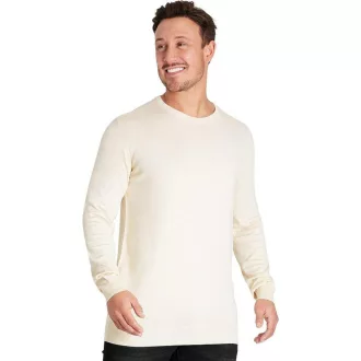   Pánsky pulóver CityComfort béžovej farby s okrúhlym výstrihom, veľkosť L