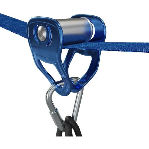 BUBBLEBAY Slackline Szett 15 m Kötéllel és Fa Védelemmel - Egyensúlyozó Kötélpálya Akadálypályához - Kültéri Egyensúlyfejlesztő Edzőeszköz