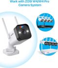 ZOSI C188 3MP Super HD WiFi Megfigyelő Kamera Újracsomagolt termék