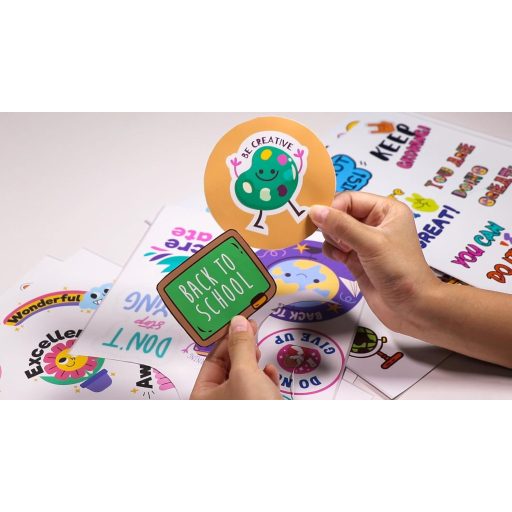 BETCKEY Etichete A4 Autoadezive Imprimabile cu Finisaj Mat, 100 de coli pentru Imprimante Inkjet și Laser