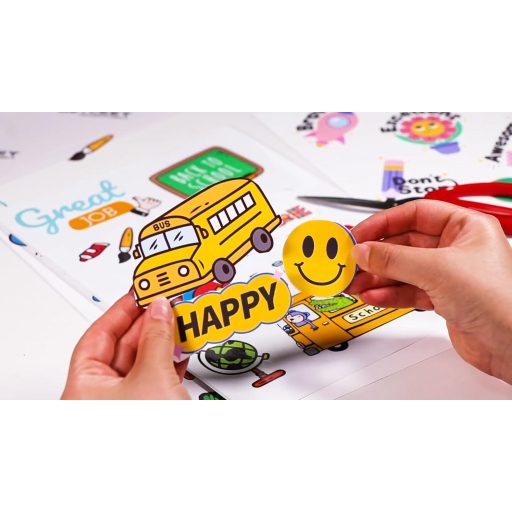 BETCKEY Etichete A4 Autoadezive Imprimabile cu Finisaj Mat, 100 de coli pentru Imprimante Inkjet și Laser