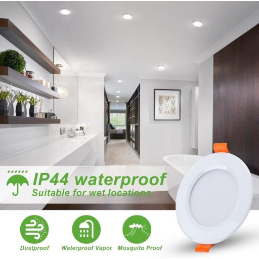 LED Ugradbena svjetiljka 5W s prigušivanjem - Ultra tanka, IP44, dnevna bijela