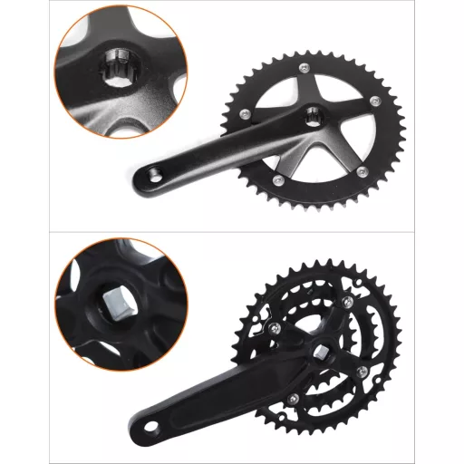 QWORK Kerékpár Manivela Lehúzó Szerszám Karbon Acél Freewheel Eltávolító