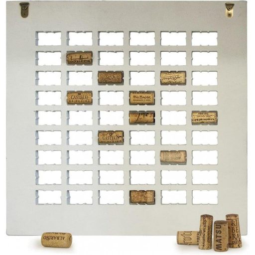 Kreativni okvir za sakupljanje vinskih čepova za zid - za pohranu 54 čepa