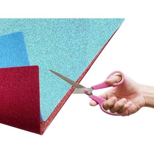 Jtnohx Csillámos Filc Készlet - 20 db 20x30 cm-es Filcanyag Kézműveskedéshez, Dekorációhoz, Partikhoz és Ünnepi Projektekhez