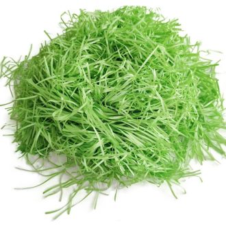   TASHELLS 200g Húsvéti Fű Zöld Kosár Töltőanyag Dekoráció