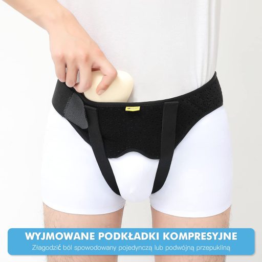 Tenbon Sérv Támogató Öv Férfiaknak és Nőknek XL Méret Fájdalomcsillapítás