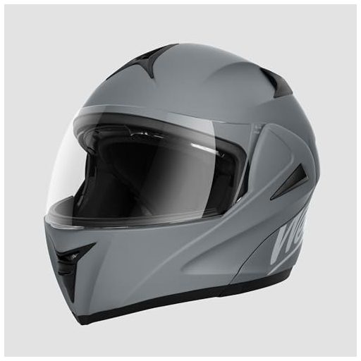 Westt Flip-Up Moto Kaciga s ECE-R 22.06 Certifikatom - Unisex Integralna Kaciga s Integriranim Sunčanim Naočalama i Vizirjem Otpornim na Magljenje, veličina L