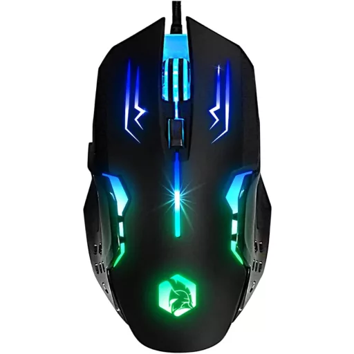 EMPIRE GAMING MK800 Set Gamer 3-în-1 - Tastatură RGB cu 19 Taste Anti-Ghosting, Mouse Ergonomic RGB 2400 DPI, Mousepad - PC PS4 PS5 Xbox