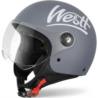   Westt Jet bukósisak ECE 22.06 - Könnyű motorkerékpár sisak férfiaknak és nőknek