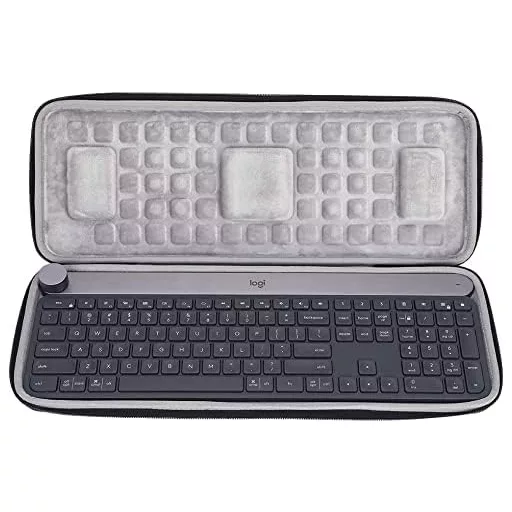 VOLOHAS Logitech Craft Wireless Keyboard kemény védőtok 46x17,5x4,5cm