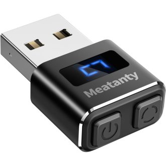   meatanty USB Egérmozgató 3 Mód Digitális Kijelzővel és Védőtokkal