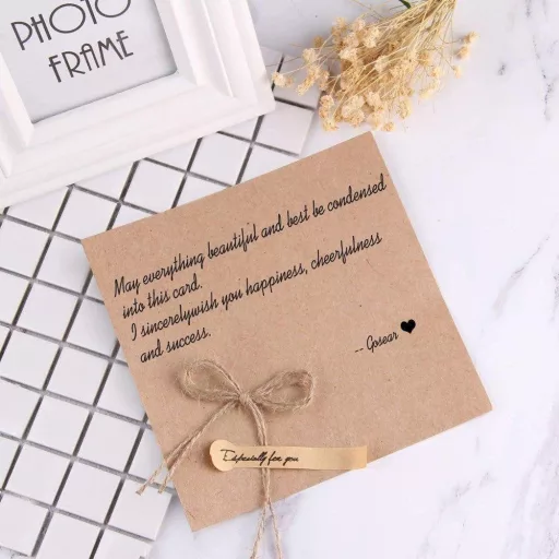 Elegantni set držača kartica za sjedenje za vjenčanje - 100 komada