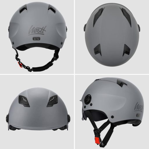 Westt kerékpáros sisak napszemüveggel férfiaknak és nőknek - könnyű multisport bukósisak