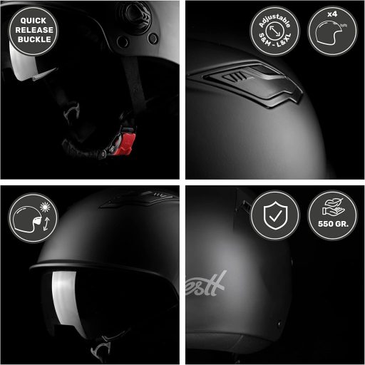 Westt kerékpáros sisak napszemüveggel férfiaknak és nőknek - könnyű multisport bukósisak