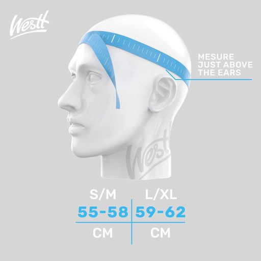 Westt kerékpáros sisak napszemüveggel férfiaknak és nőknek - könnyű multisport bukósisak