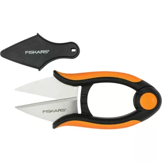   Fiskars Herb Scissors 5.1" rozsdamentes acél pengék fekete-narancssárga SP-220