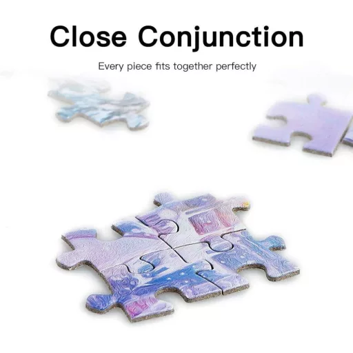 Dúhový Jednorožec Puzzle 100 dielikov pre Deti a Dospelých