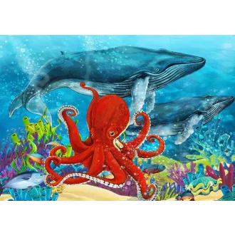 Ravensburger Detské puzzle Morský svet 100 dielikov