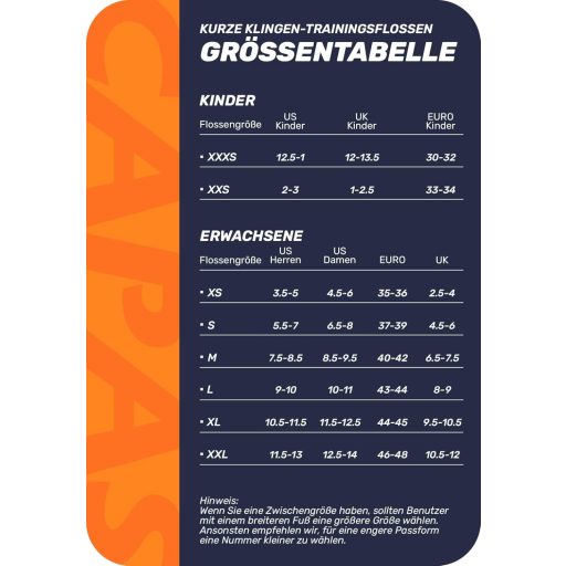 CAPAS Rövid Szilikon Úszólábak Edzéshez - Kék, M Méret, Felnőtteknek és Gyerekeknek