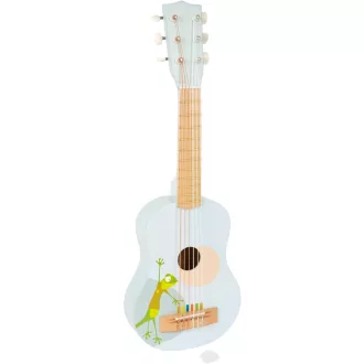   small foot Groovy Beats Drvena Gitara za Djecu - Šareni Instrument za Razvoj Glazbenih Vještina za Djecu od 3-14 Godina
