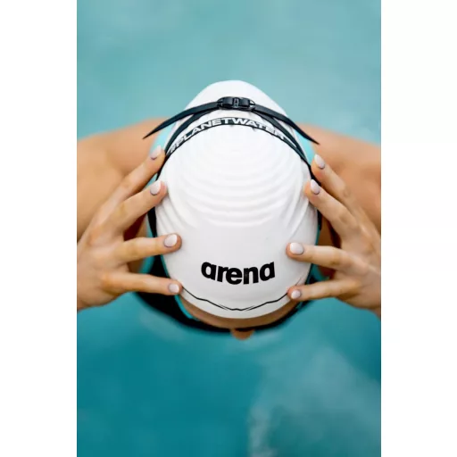 ARENA Aquaforce Wave úszósapka USA stílusú verseny sapka - L, Black
