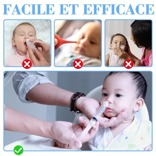 Careio 2-dielna súprava odsávačky a čističa nosa pre novorodencov 10 ml