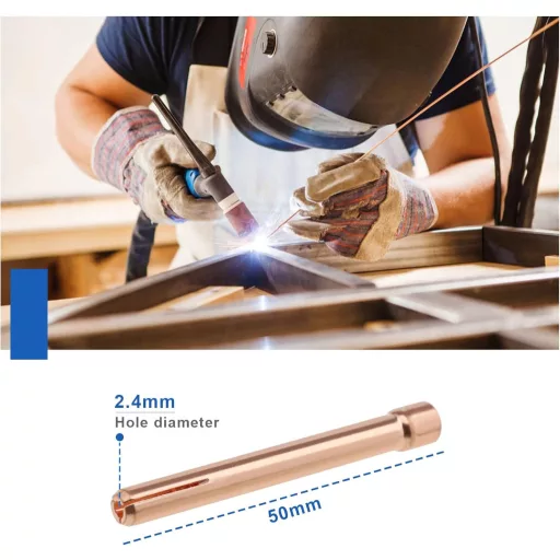 OTOTEC 10 buc 10N24 2,4mm Electrod Wolfram Clește Pentru Aparat de Sudură WP17 WP18 WP26