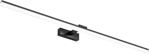 Klighten LED Lampă de Oglindă pentru Baie 32W 1820LM 6000K Alb Rece, Rotativă 180°, IP44 Rezistentă la Apă, 120 cm Negru, Iluminat de Perete pentru Oglindă