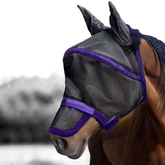   Harrison Howard Prémium UV-álló Lólégy Maszk Mikroszálas Anyagból, S-es méret