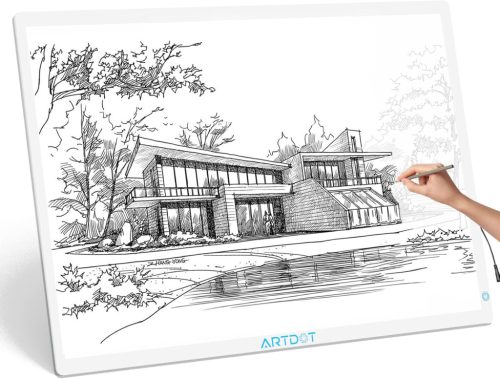 ARTDOT A1 Tablă Luminoasă pentru Pictură cu Diamante 5D - Panou LED cu Intensitate Reglabilă pentru Realizarea Mozaicurilor cu Diamante (90x60cm)