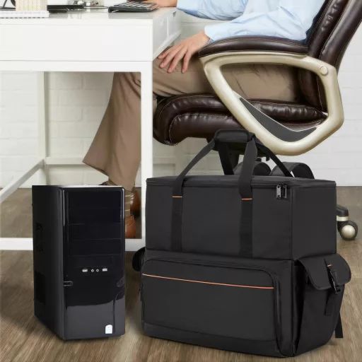 Trunab PC Tower Hátizsák - Processzor, Egér, Billentyűzet, Fejhallgató Tárolásához