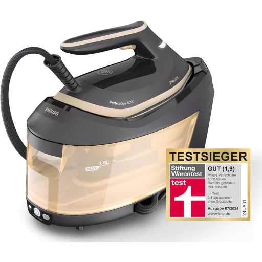 Philips PSG6064/80 Gőzölő Vasaló Arany 600g Gőzlöket Funkcióval
