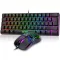 RedThunder 60% AZERTY Gamer Billentyűzet Egér Szett RGB Háttérvilágítás