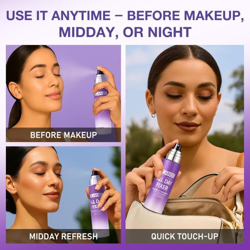 Fixačný sprej na make-up UCANBE 200 ml, zmatňujúci a dlhotrvajúci efekt