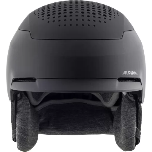 Cască ușoară de schi și snowboard ALPINA Banff MIPS, 51-55 cm, pentru adulți - Negru mat