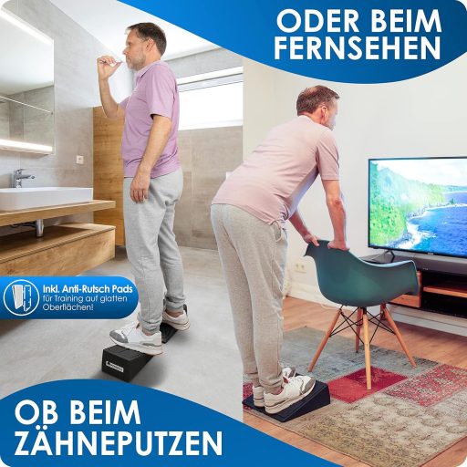 Weidebach 3 részes vádli nyújtó szett sávval és gyakorlatokkal