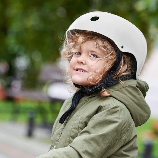 Kinderkraft Biztonsági Sisak Fehér Gyermek Fejvédelem